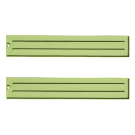 1/2Pcs Silicone Pot Lid Holder Mat Stable Non-Slip Design High Temperature Resistant Drain Pad Kitchen Organization Tool