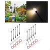 10 Pack 8.8cm Garden Train Lights 12V Table Lamp Accessories