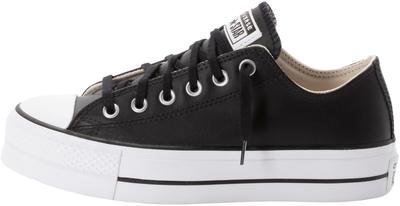 Sneakers Chuck Taylor All Star Lift Clean Leather Ox W schwarz/schwarz/weiß