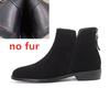 Fashion AIYUQI Women Ankle Boots 2025 New Women's Short Boots Genuine Leather Non-slip Large Size Thick Heel Female Boots