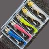 30g/108mm Artificial Soft Bait Mackerel Feathers Zinc Alloy Jig Head Lure  Lead Fishing Hook