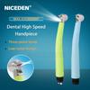 Self-Illuminated LED Dental Turbine Handpiece Colorful LED Light Electric Power Source OEM/ODM Push Button Handpiece High Polymer Material