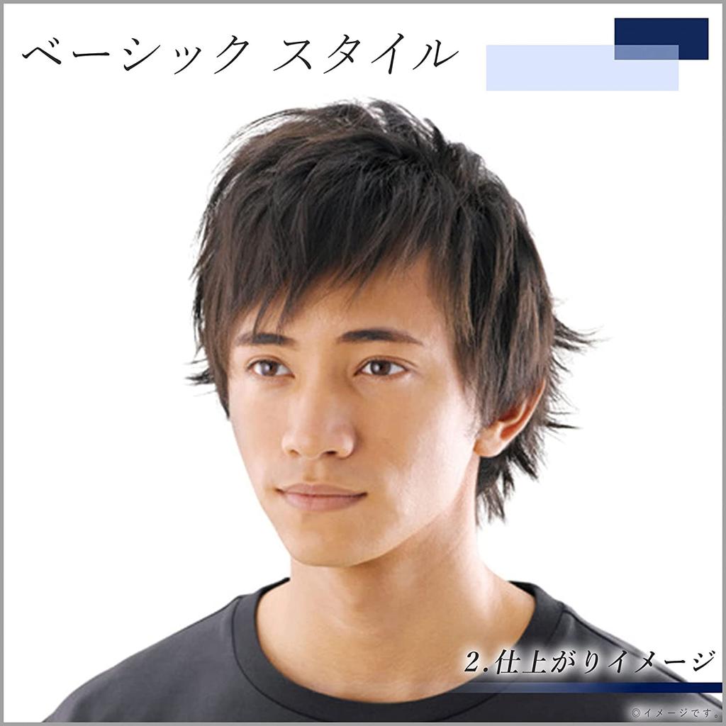 Panasonic Compact Iron for Short Hair & Men's ArrangementStraight 2-Way Type Black EH-HV19-K