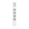 TM Electron-Socket Power Strip 4 Outlets with Switch TM Electron 230 V