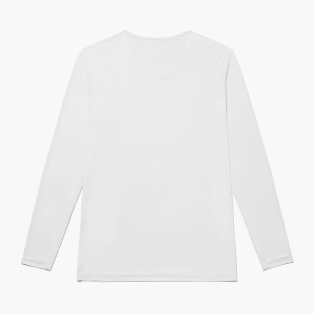 LECOQ GOLF Men'S Round Neck Base Layer _Whte Gr121Mil32