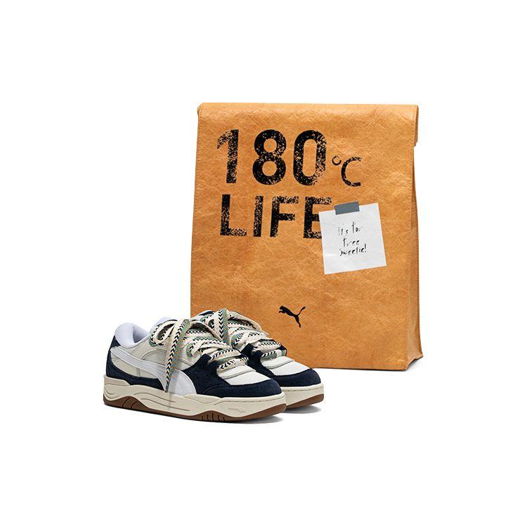 Puma 180 Low Top Sneakers Special Packaging Unisex Sneakers Navy Dark-Blue 389267-01(S-BOX)