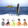 5Pcs Bass Fishing Lure Spinner Baits Hard Soft Buzzbait Lures Spinner Lures Topwater Fishing Lure Fishing Accessories