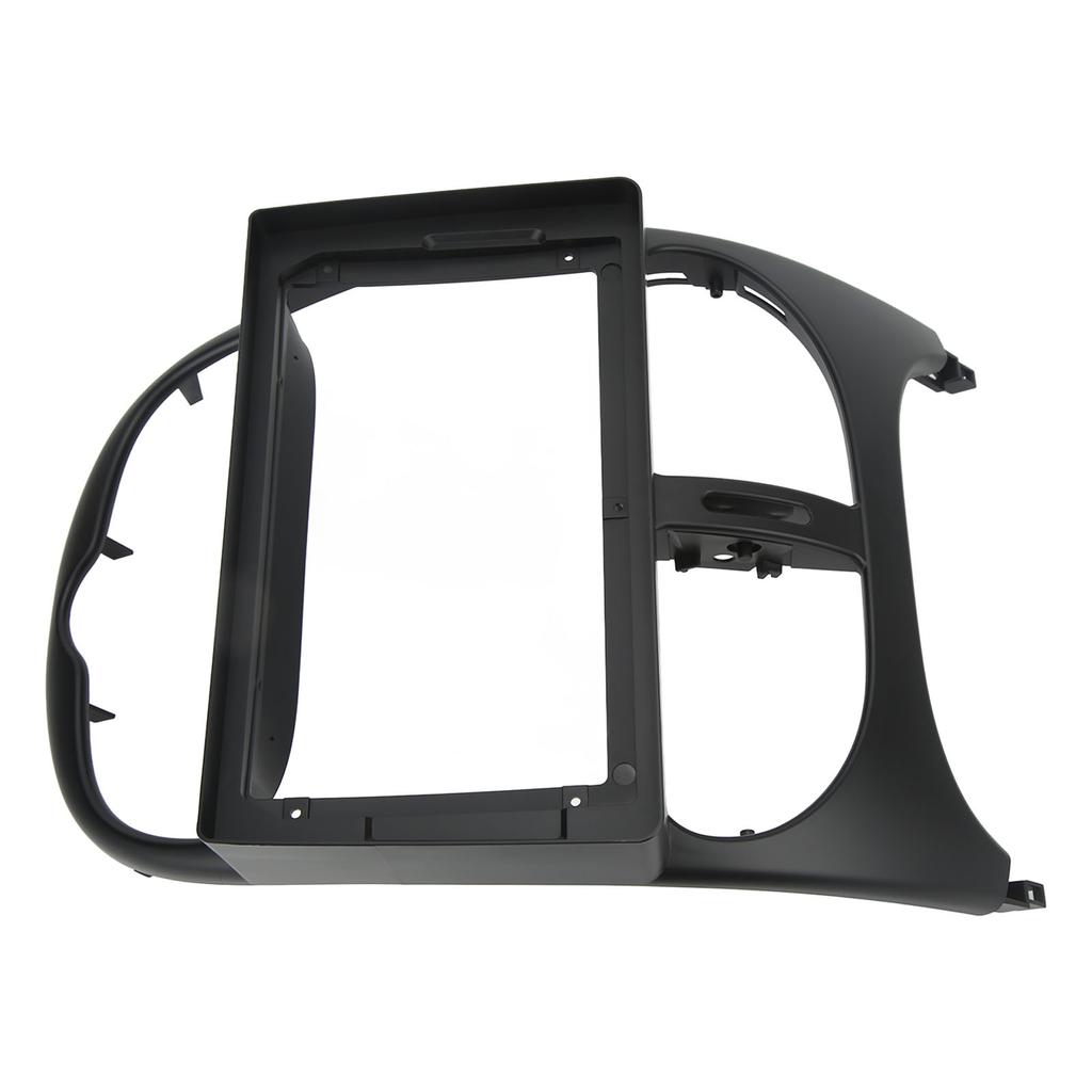 9 Inch Central Control GPS Navigation Panel Trim Dash Board Fascia Bezel Replacement for Peugeot