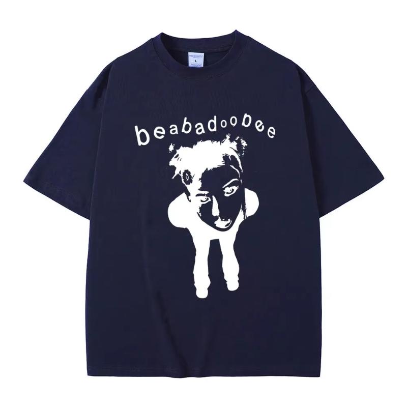 Singer Beabadoobee Graphic Print Tshirt Unisex Women Fashion Cotton Oversized Tshirt Unisex Casual Y2k Style Short Sleeve T Shirts