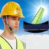 Utendørs solar vernehjelm multifunksjonell vifte vernehjelm Oppladbar ABS beskyttelseshette av solpanel for kvinner menn
