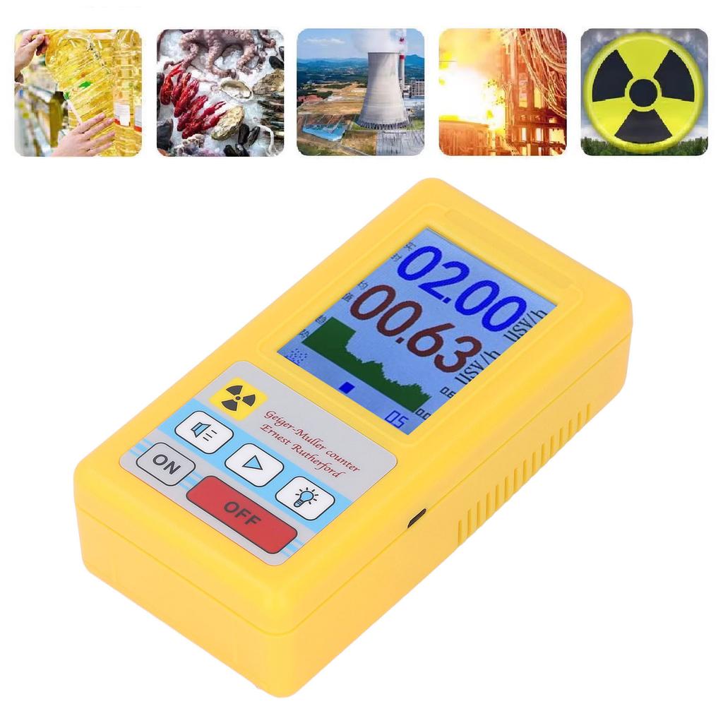 BR 6 Counter Nuclear Radiation Detector Counter Nuclear Radiation Detector Monitor Dosimeter for Home Outdoor Industry Laboratories