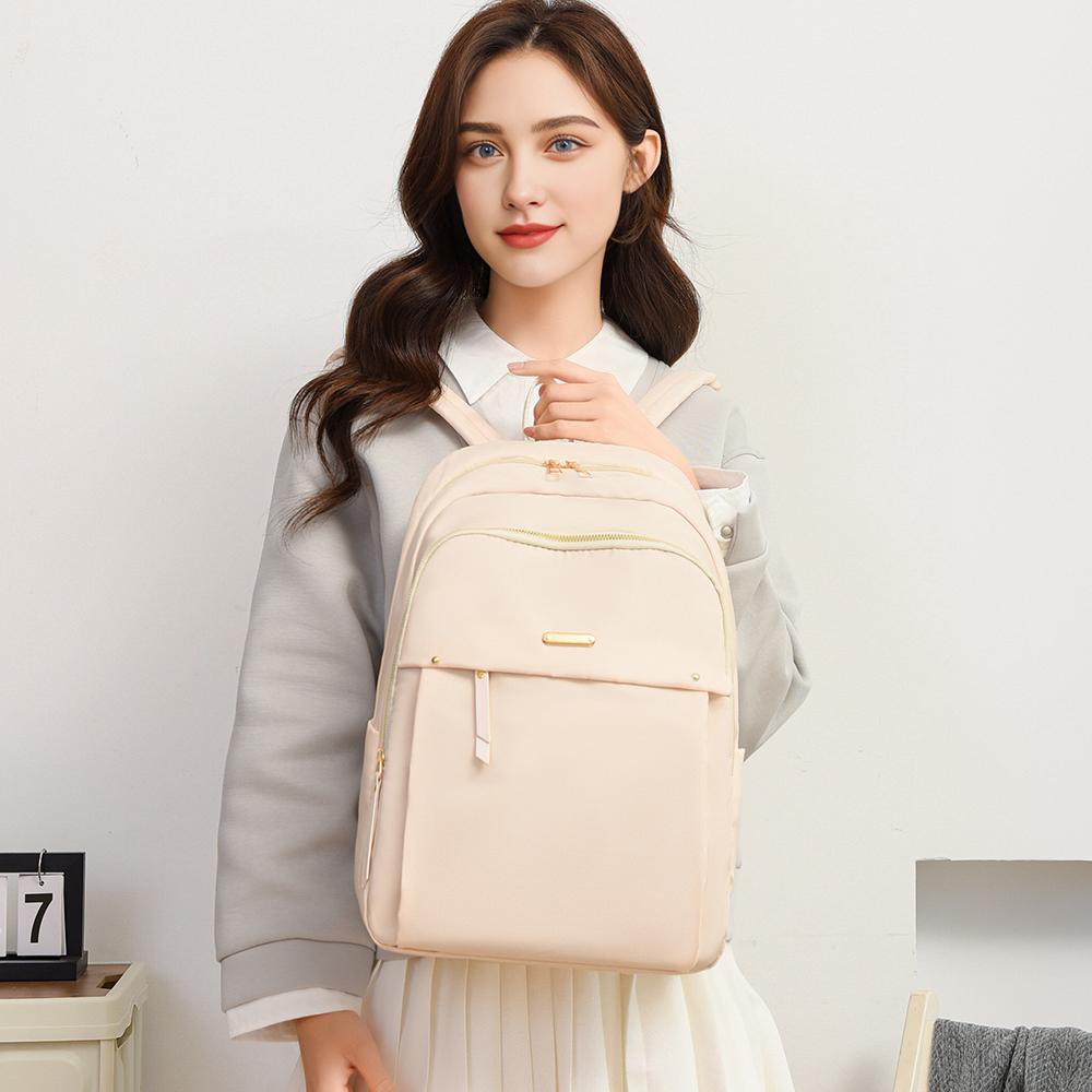 Zaino Oxford da Donna Grande Capacità Borsa per Computer Studente Viaggio Leggero Zaino Scolastico