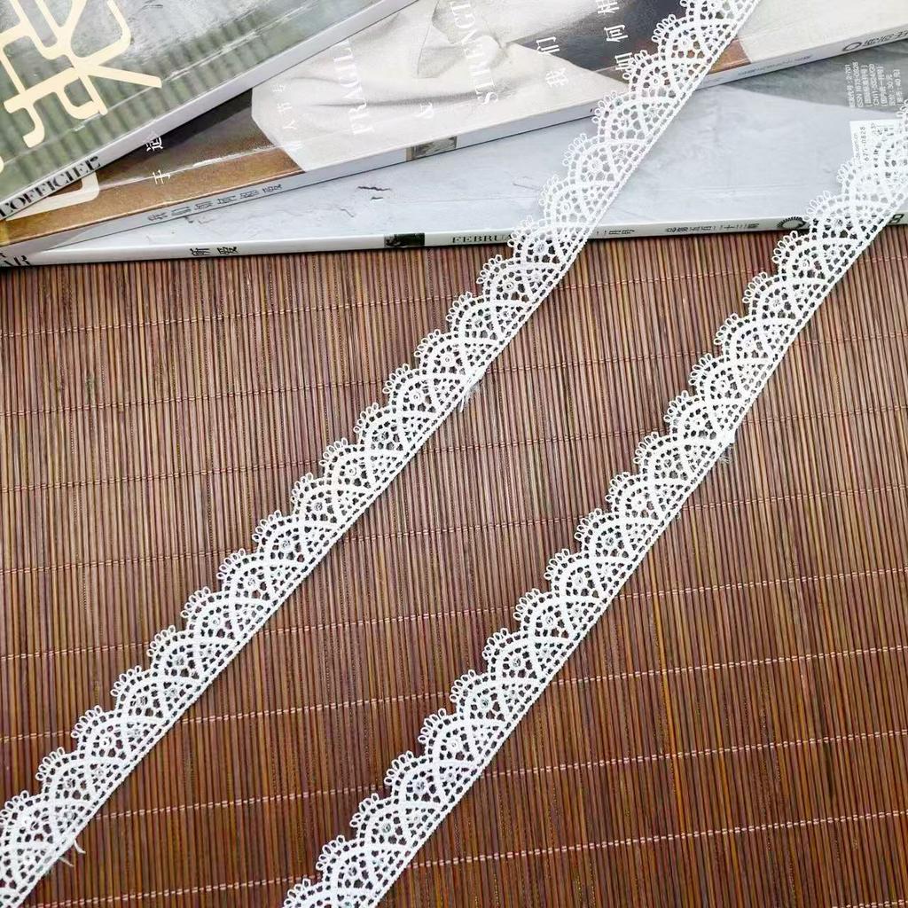 Polyester Water-Soluble Lace Accessories Diy Clothing Mori Necklace Collarbone Chain Headdress Shoulder Strap Material