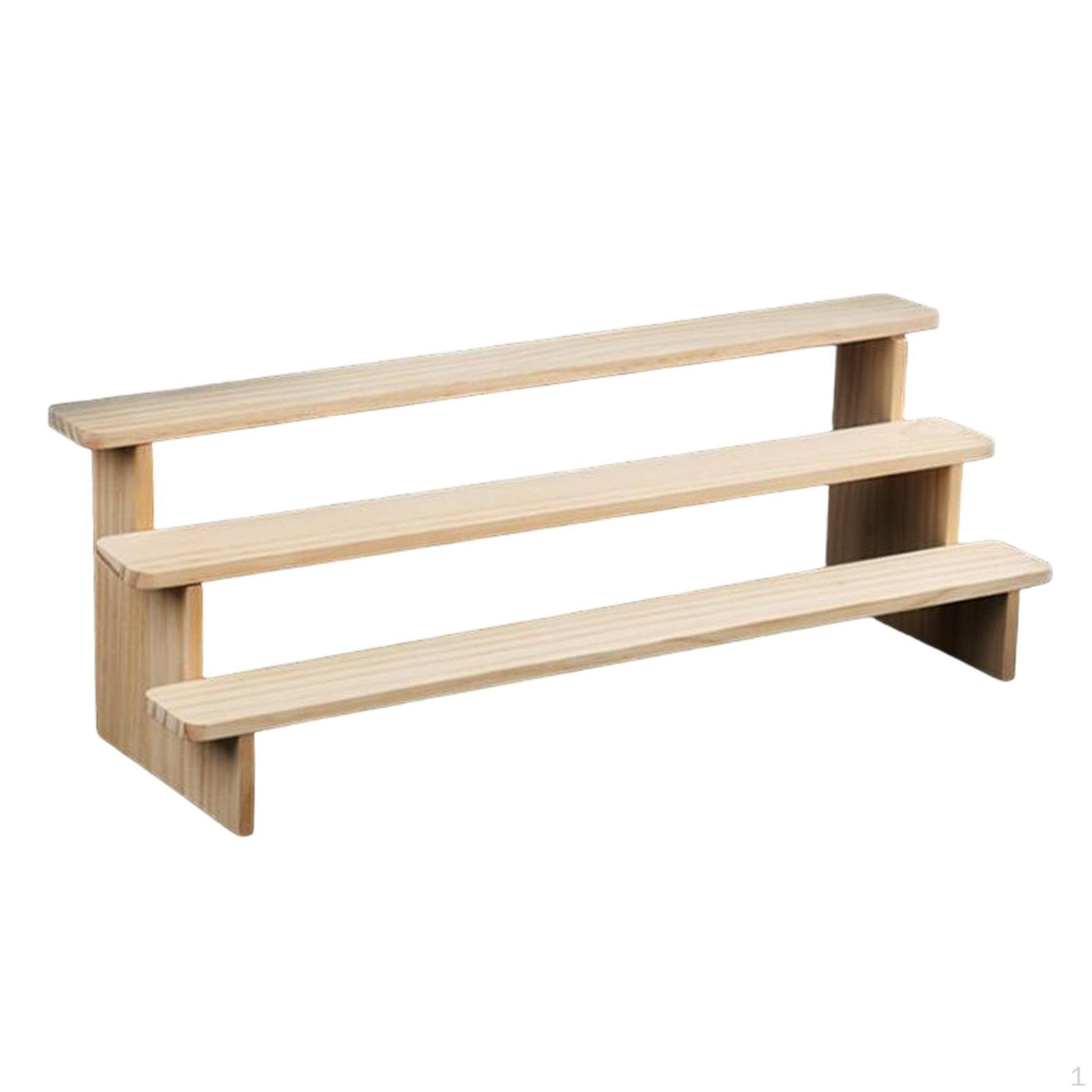 

Деревянная стойка для демонстрации, многоярусная полка для коллекции кукол 3 layer XL