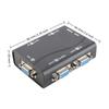 1920x1440 Video Distribution Duplicator 1 In 4 Out 250MHz VGA Splitter Amplifier Box  For Projector