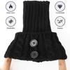 5 Pairs Winter Warm Boot Cuffs for Women, Crochet Knitted Boot Socks