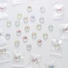 5/10/15/20Pcs Mini Expression Stress Ball Anxiety Relief Clear Cartoon Ball Squeeze Toy Sensory Ball Fidget Desk Toy Party Favors