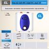 Compact Kitchen Water Heater 6L/8L, Dual Outlets, Enamel Tank, 3-Year Warranty