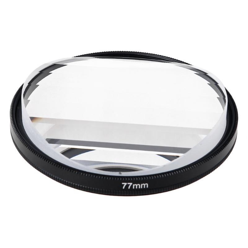 77mm Kaleidoscope Prism Kaleidoscope Glass Prism Camera Glass Filter Variable Number of Subjects SLR Photography 1