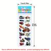6pcs Vehicle Stickers Cars Fire Trucks Traffic Construction Buses Airplane Rocket and More 3D Puffy Stickers for Laptop JXB