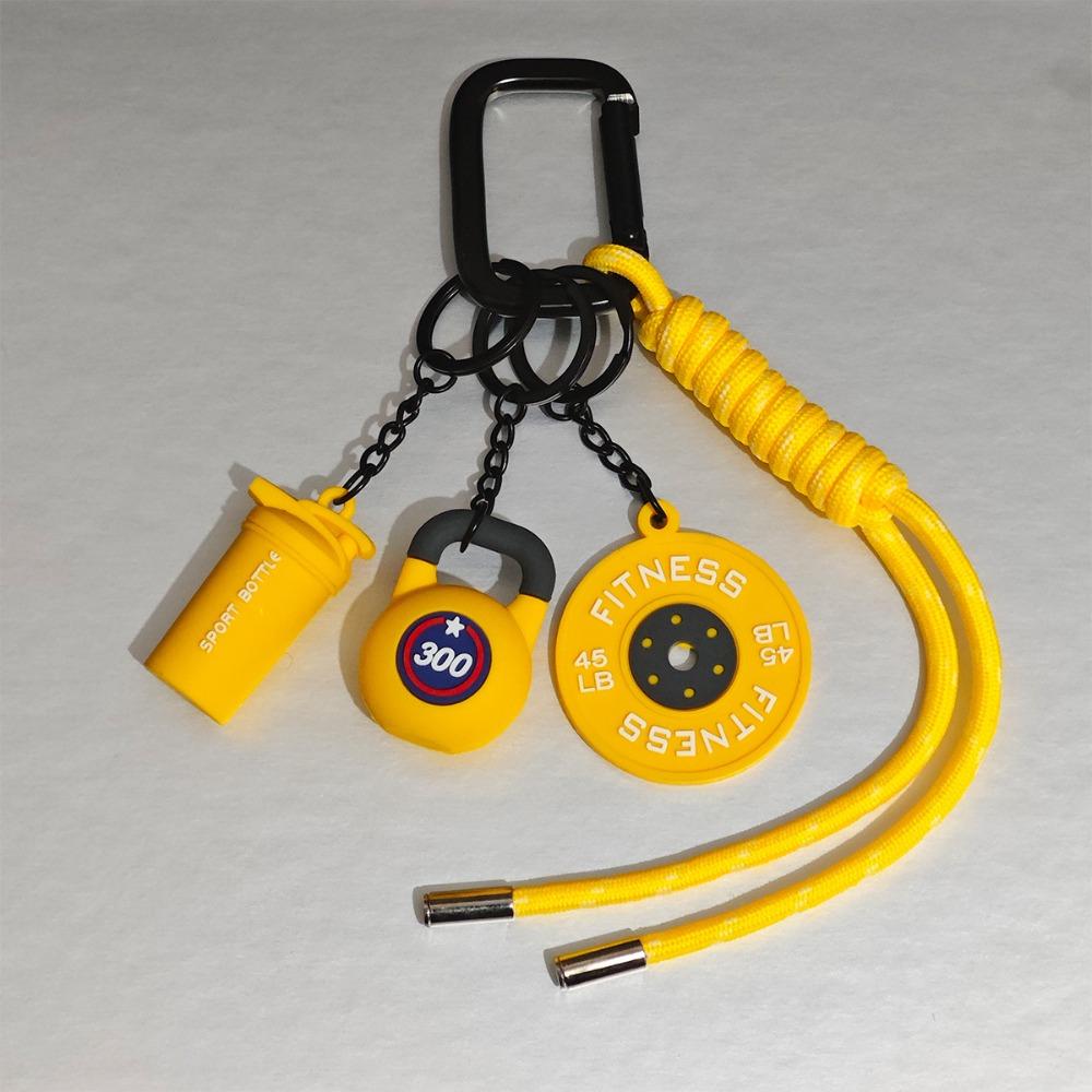 

Mini Simulation Dumbbells Keyring Kettlebells Fitness Series Pendant Friends Style 2
