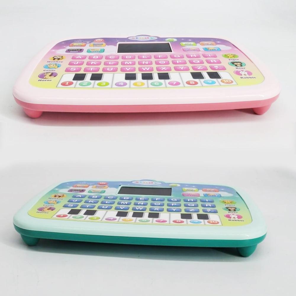 Multifunctional LED Tablet Toy for Children's English Learning and Early Education
