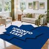 Tapis Velours Cristal Design Toronto Maple Leafs Tapis Décoratif Doux pour Chambre à Coucher Entrée