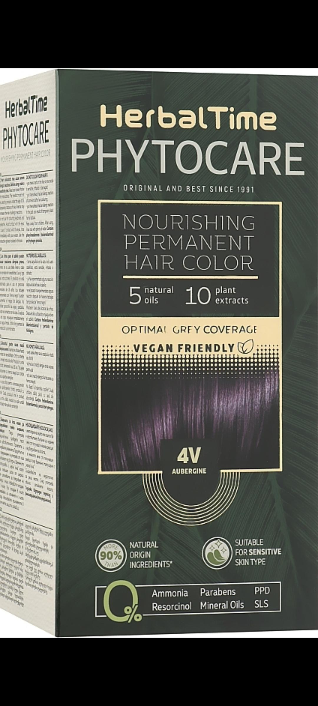 

Long-lasting nourishing hair dye Herbal Time Phytocare