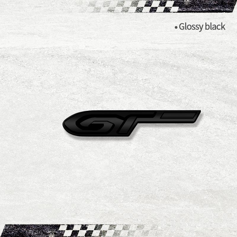 

Car Sticker GT Head Front Grille Badge Metal Decal Emblem For Hyundai Sorento Sportage Rio Ceed Peugeot 208 Volvo Accessories