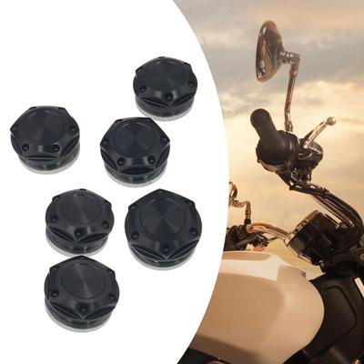 Motorbike Frame Hole Flug Caps Cover Accessories Easy To Install High Performance Premium Spare
