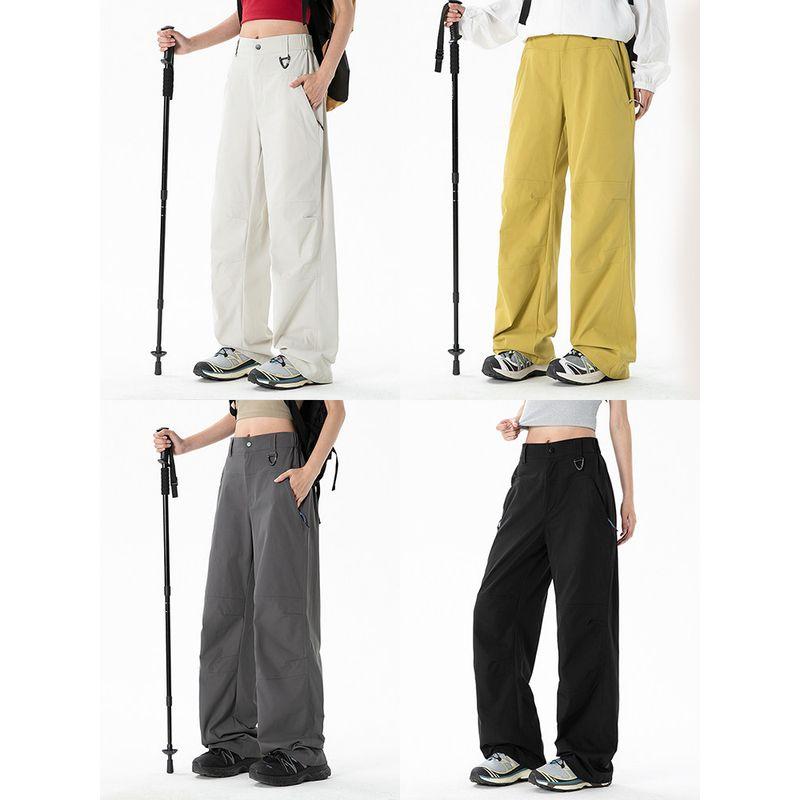 American-Style Outdoor Sports Waterproof Softshell Hiking Pants for Men and Women, 2025 Autumn Trendy Street Windproof Casual Cargo Pants