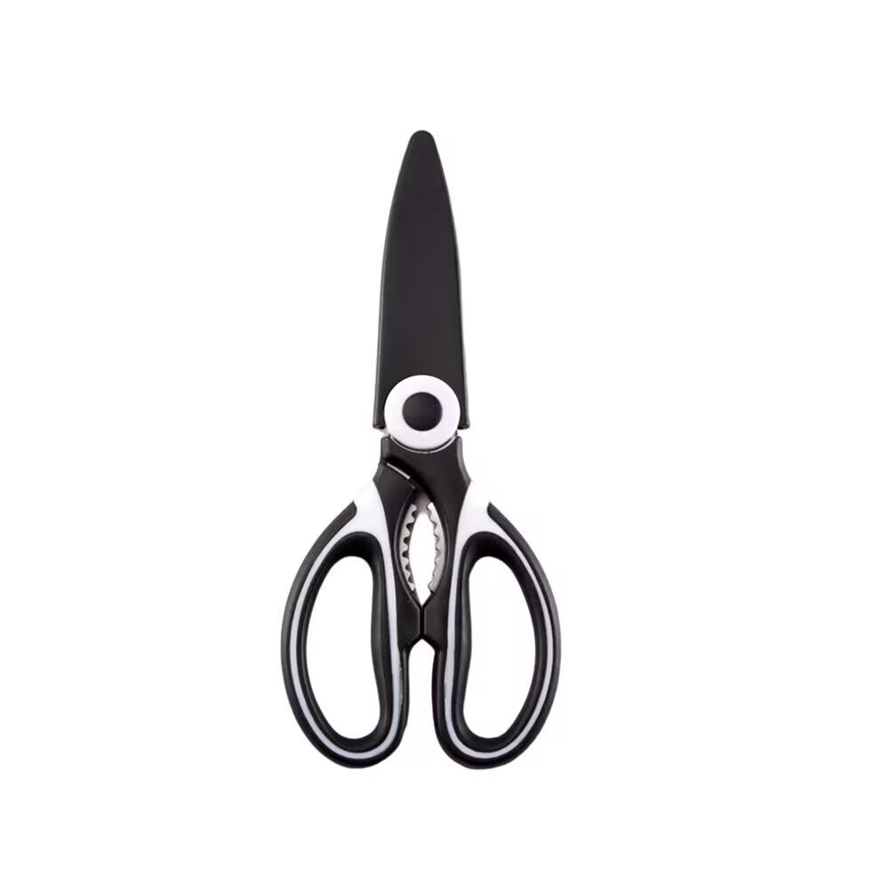 High-Grade Multi-Functional Kitchen Scissors: Sharp Stainless Steel Shears for Cutting Fish, Barbecue, and Bones
