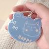 1Pc Mini Folding Mirror Hair Brush Cute Cartoon Bear Hair Comb Small Portable Kids Girl Hair Accessories Makeup Tool