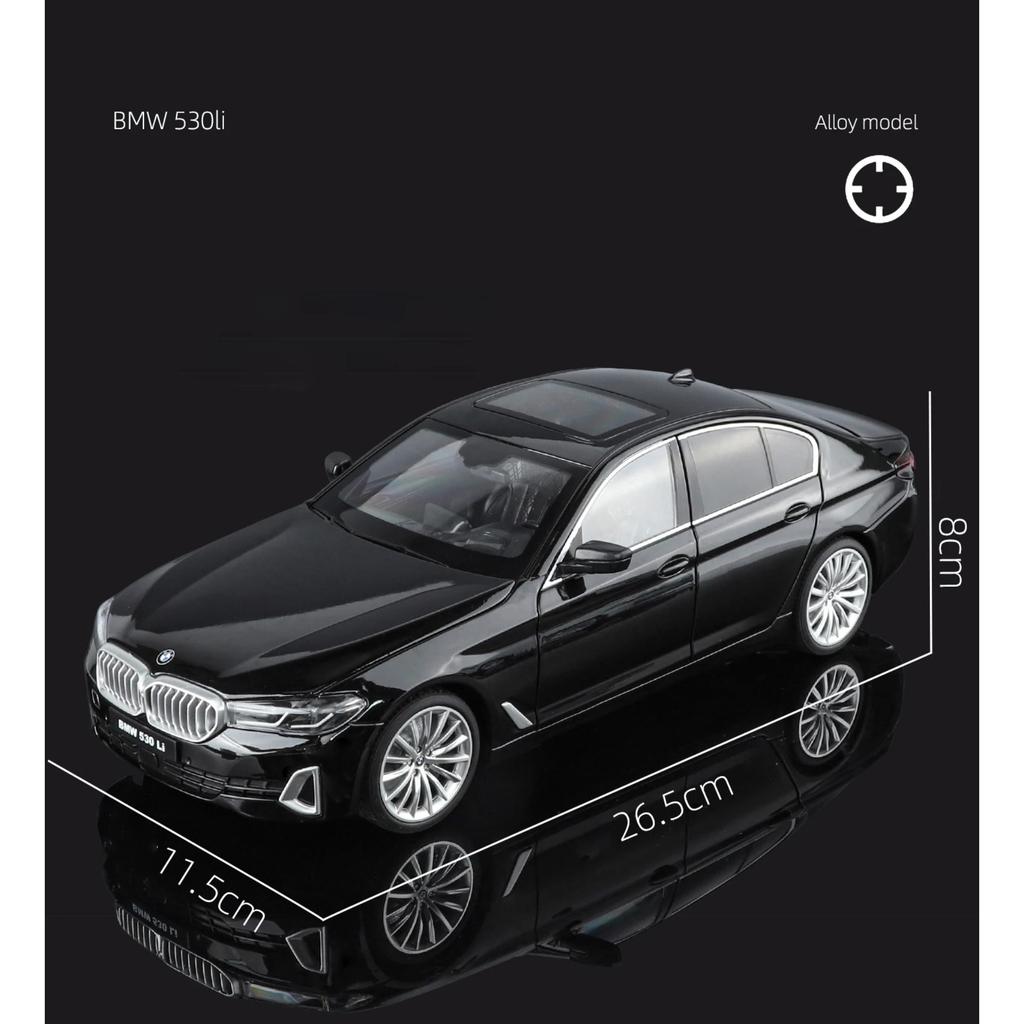 NEW 1/18 BMW 530 LI Alloy Car Diecasts & Toy Vehicles Car Model Miniature Scale Model Car for Children