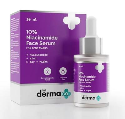 The Derma Co 10% Niacinamide Face Serum For Acne Marks (30ml)