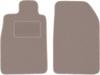 Beżowe dywaniki przednie dla: Citroen XM kombi, kombi, sedan, hatchback, liftback (1989-2000)