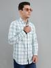 Monte Carlo Mens Regular Fit Check Full Sleeve Shirt