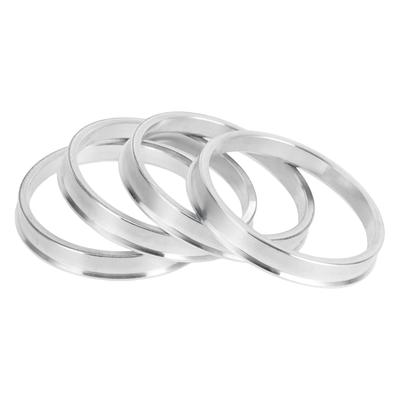 INFINAUTO Hub Centric Rings 65.1mm Inner To 72.6mm Outside Diameter Vehicle Wheel Hub Rings Aluminum Alloy 4pcs