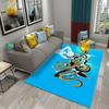 3D Ocean Themed Funny Octopus Carpet For Home Bedroom Decorative Living Room Bathroom Entrance Non-Slip Kitchen Carpet