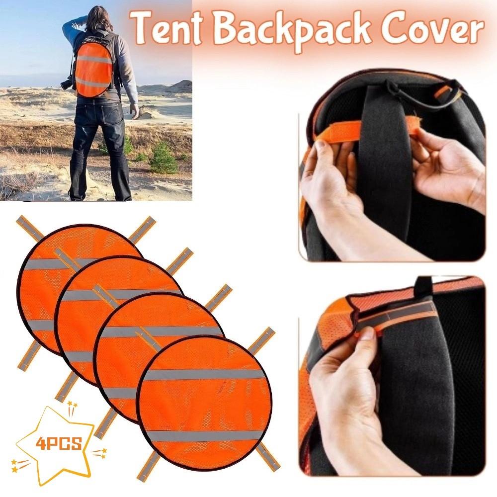 4Pcs/Set Warning Mesh Safety Panels High Visibility Reflective Safety Panel  Climbing Accessories