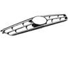 Silver Front Hood Grille Assembly for 2009-2014 Mercedes-Benz C-Class W204