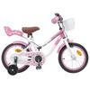 Kids  Bicycle with Training Wheels 16 Inch for Ages 4 6