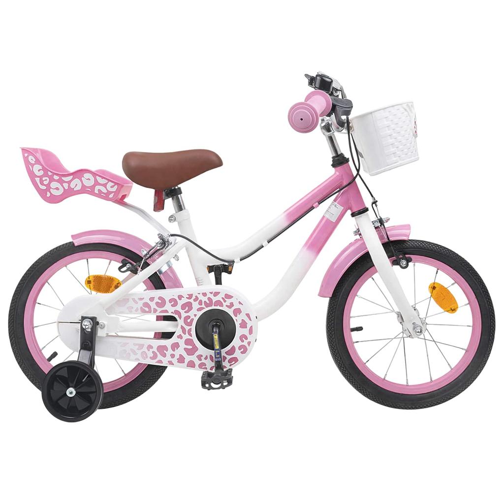 Kids  Bicycle with Training Wheels 16 Inch for Ages 4 6