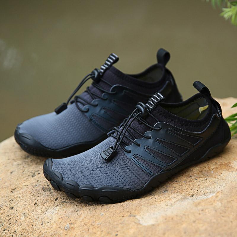35-47 Unisex rychleschnoucí silikonová měkká podrážka Pětiprsté plavecké boty Velké boty na sledování řeky Boty na jógu Fitness