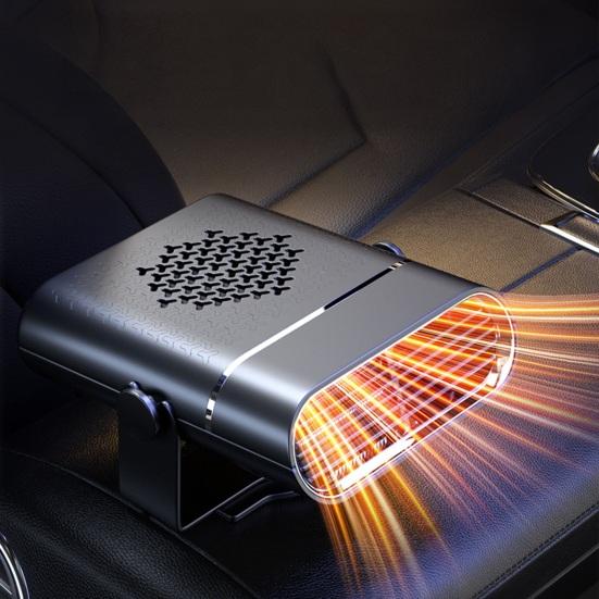 Elektrischer Autoheizlüfter 12V/24V 2-in-1 Autoheizung und Lüfter Tragbarer Windschutzscheiben-Enteisungslüfter für LKW SUV PKW
