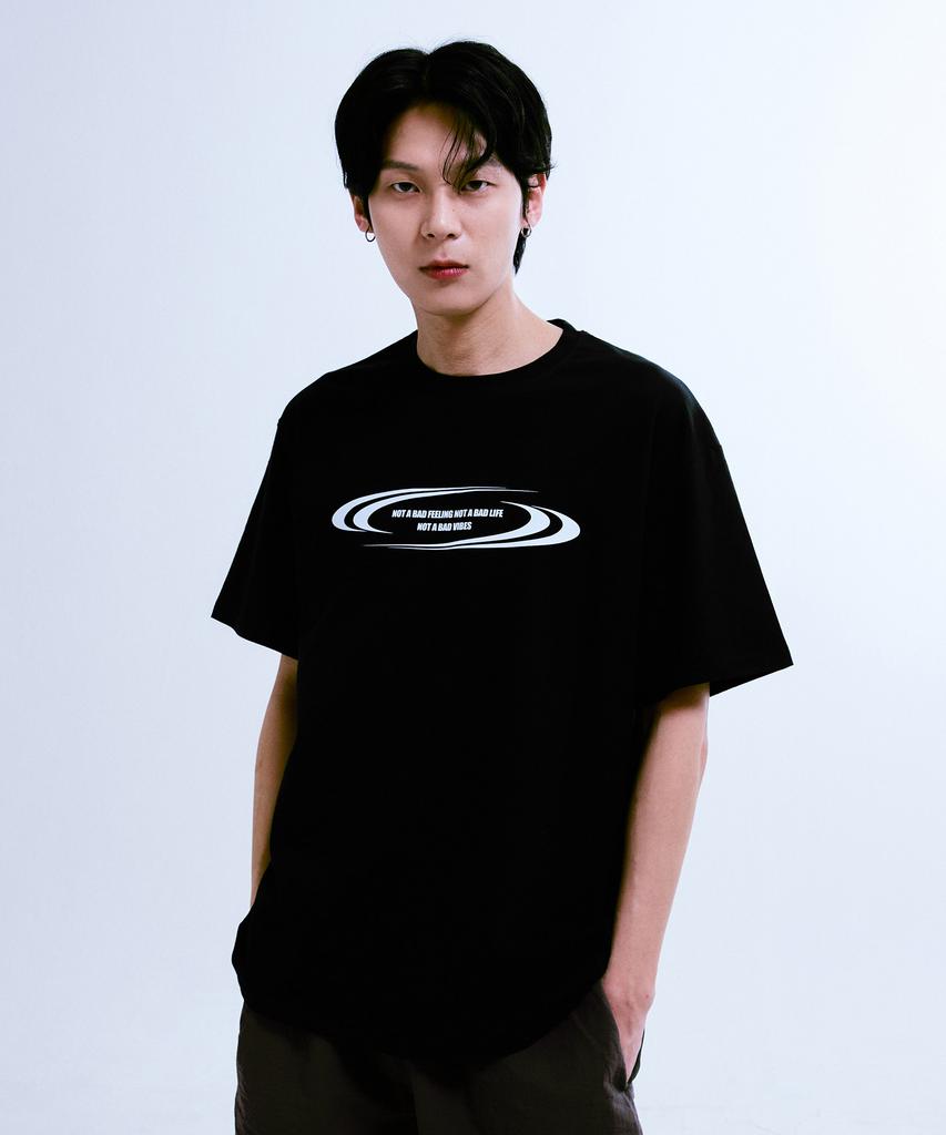 ELIMENO [2Set] El Minimal Shave Short Sleeve T-Shirt 2-Piece Set (Type B)
