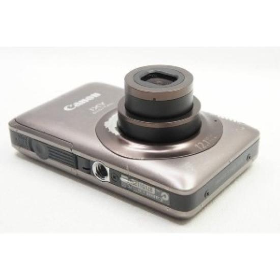 Used Canon IXY DIGITAL 220 IS Compact Digital Camera | Brown | 12.1MP | For Parts or Repair | Defective Item