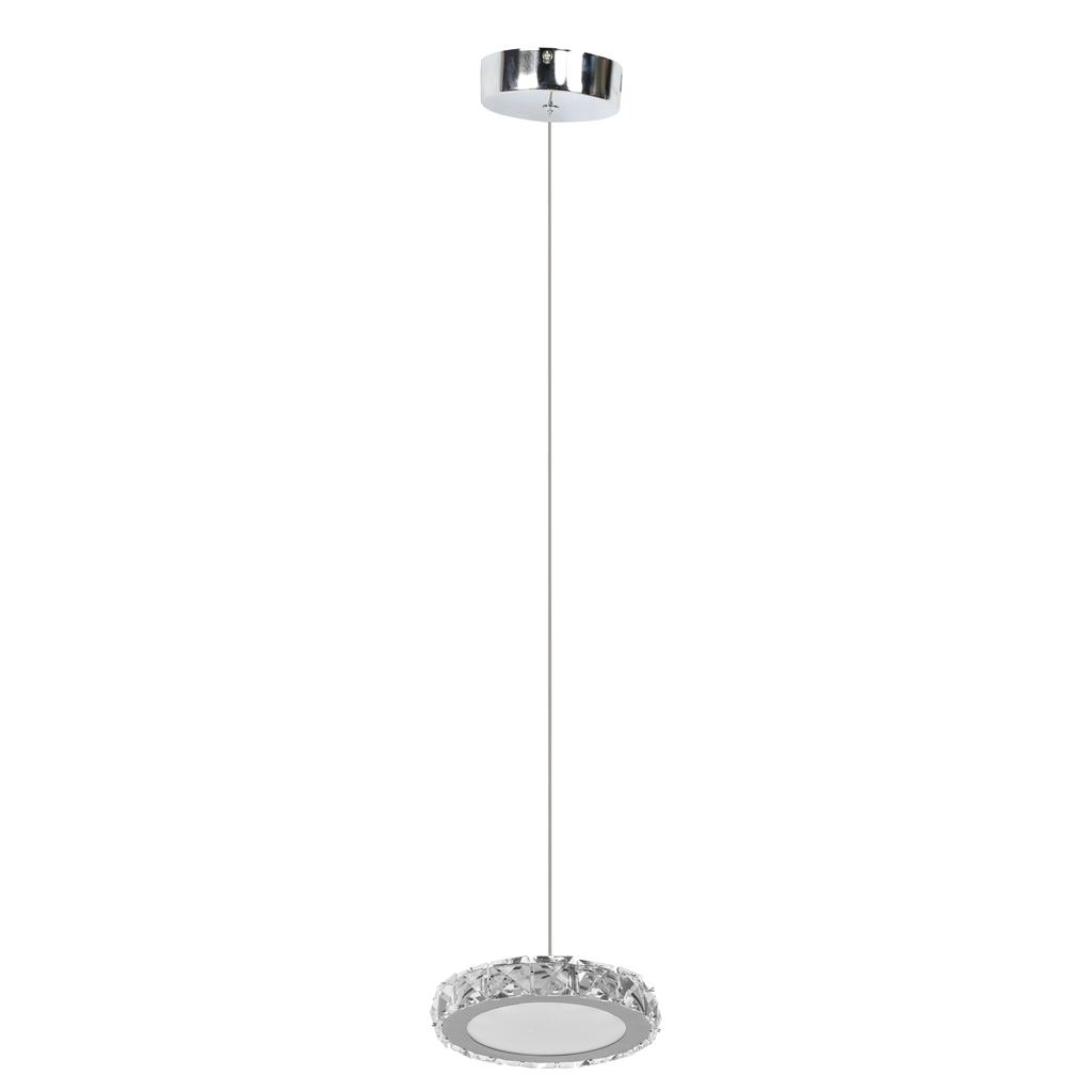 Crystal Chandelier Hanging Lamp Pendant Lamp for Dining Room Kitchen 12W White Light 85-265V