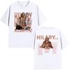 Hilary Duff The Lucky Me Tour 2026 Maglietta Grafica Unisex Donna Harajuku Retro Oversize Cotone Maglietta Abbigliamento Estetico Magliette