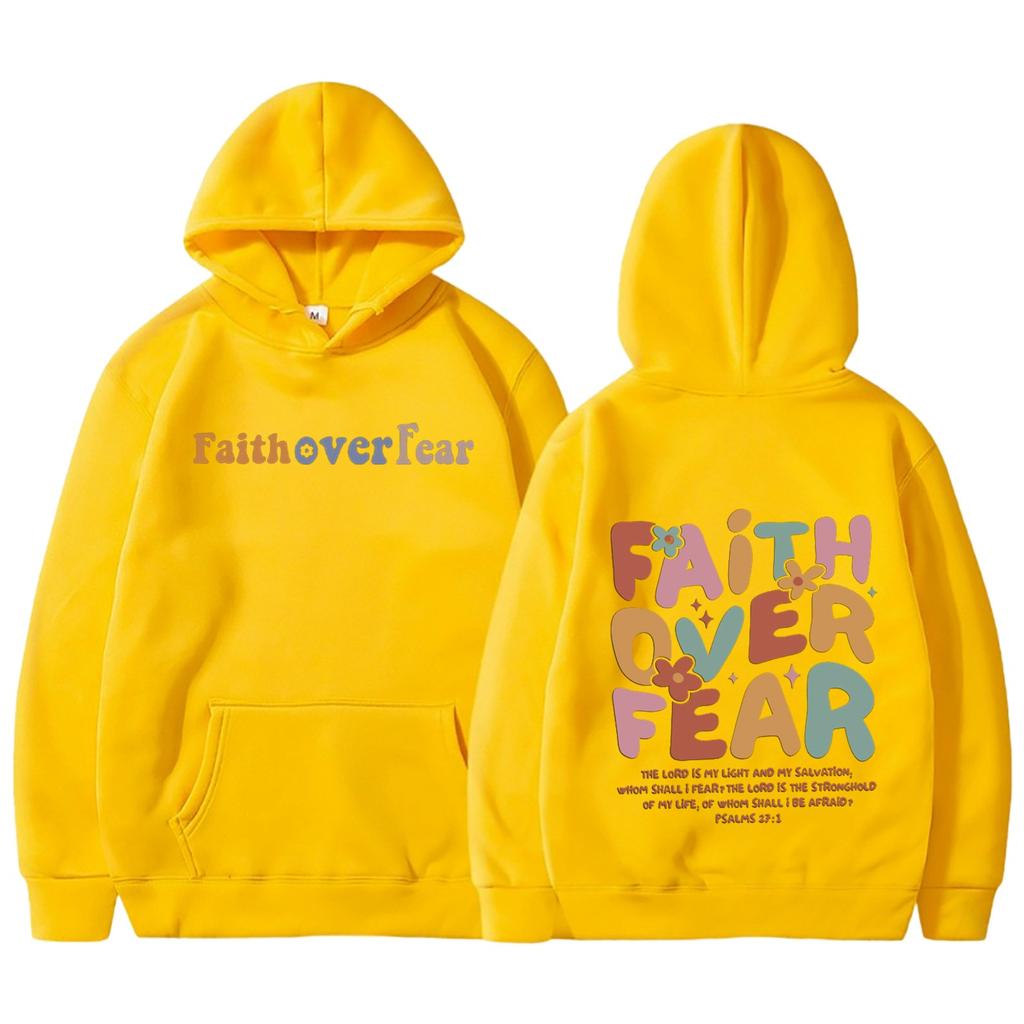 Herbst und Winter Schulterärmel Pullover Brief Mode bedruckt Kapuzenrücken Tasche Kragen Fleece Damen Pullover